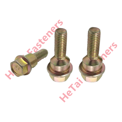 Cylindrical Pan Head Hex Carriage Bolts for Mechanical Equipment and Rail Transit Components