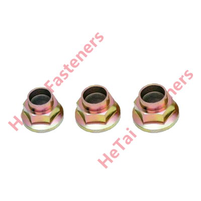 Flanged Hexagonal Step Custom Nuts for Mechanical equipment parts