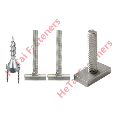 Weld-on Thumb Screws Special Fasteners for Architectural Appliances and Furniture industry