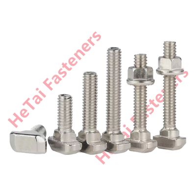 T-Slot Custom Bolts for Photovoltaic and Architectural Industry