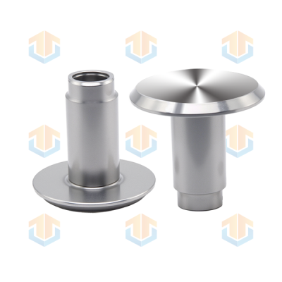 Mirror-Finish Large Head Female Rivet (Custom Female Fasteners)