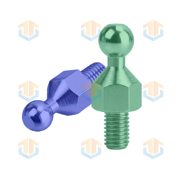 Colored Ball Head Hexagonal Slant Bolt