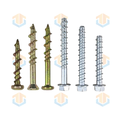 Custom High-Strength Extra-Coarse Double-Thread Screws