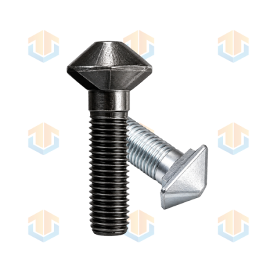 Custom Reverse-Threaded Tapered-Head Bolts
