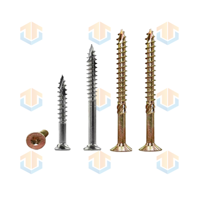 Custom Cut-Tail Wood Screws