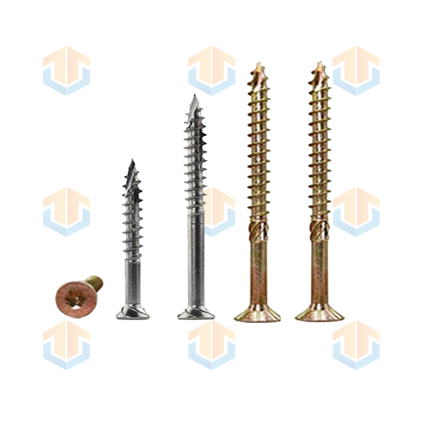 Custom Cut-Tail Wood Screws
