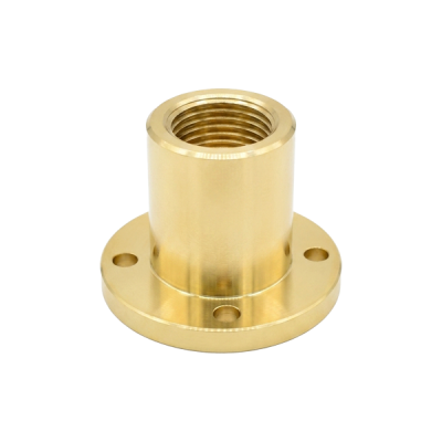 custom brass flange nuts for industrial equipment