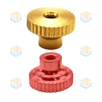 Custom Aluminum Knurled Thumb Nuts
