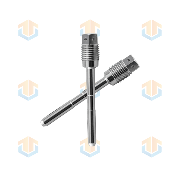 Custom Fasteners: Threaded Guide Pin with Square Drive
