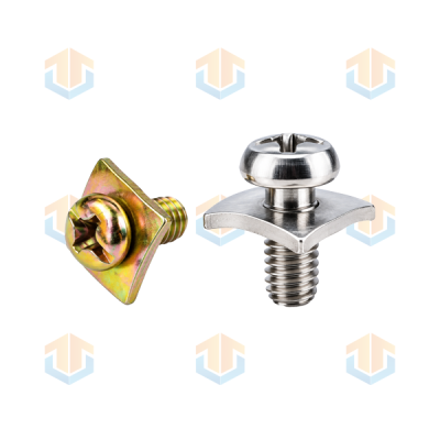 Custom Square Washer SEMS Screws