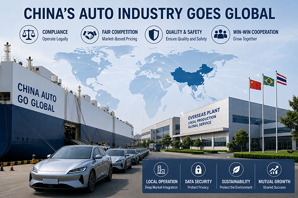 China Issues Compliance Guidelines for Automotive Overseas Operations