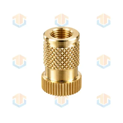 Custom High-Quality Knurled Brass Nuts