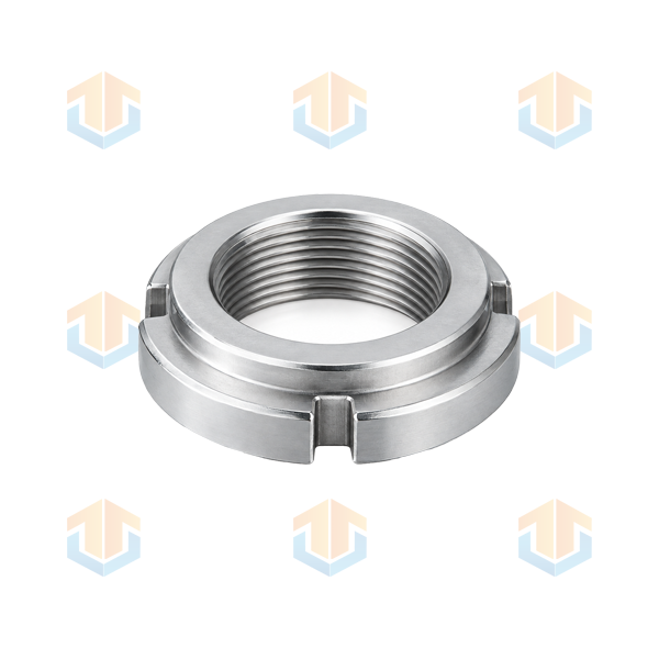 Stepped Round Slotted Lock Nuts